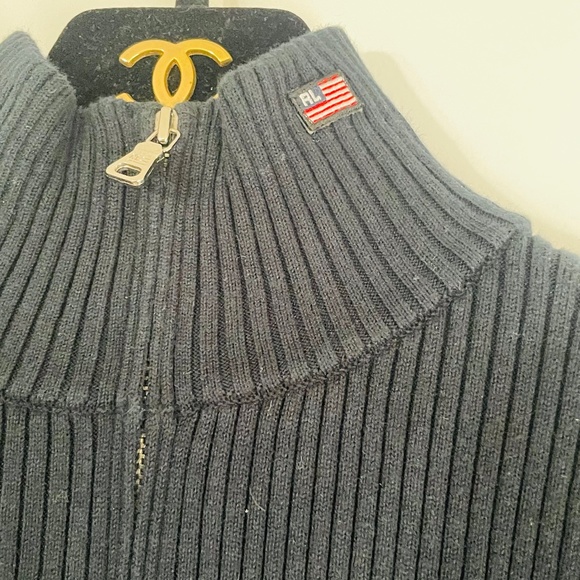 Polo Jeans Co. RL Sweater Cardigan Runs small - Picture 7 of 13